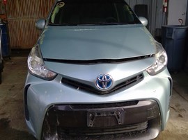 2016 TOYOTA PRIUS, TEAL, V MODEL, 1.8L, AT.  Z25256